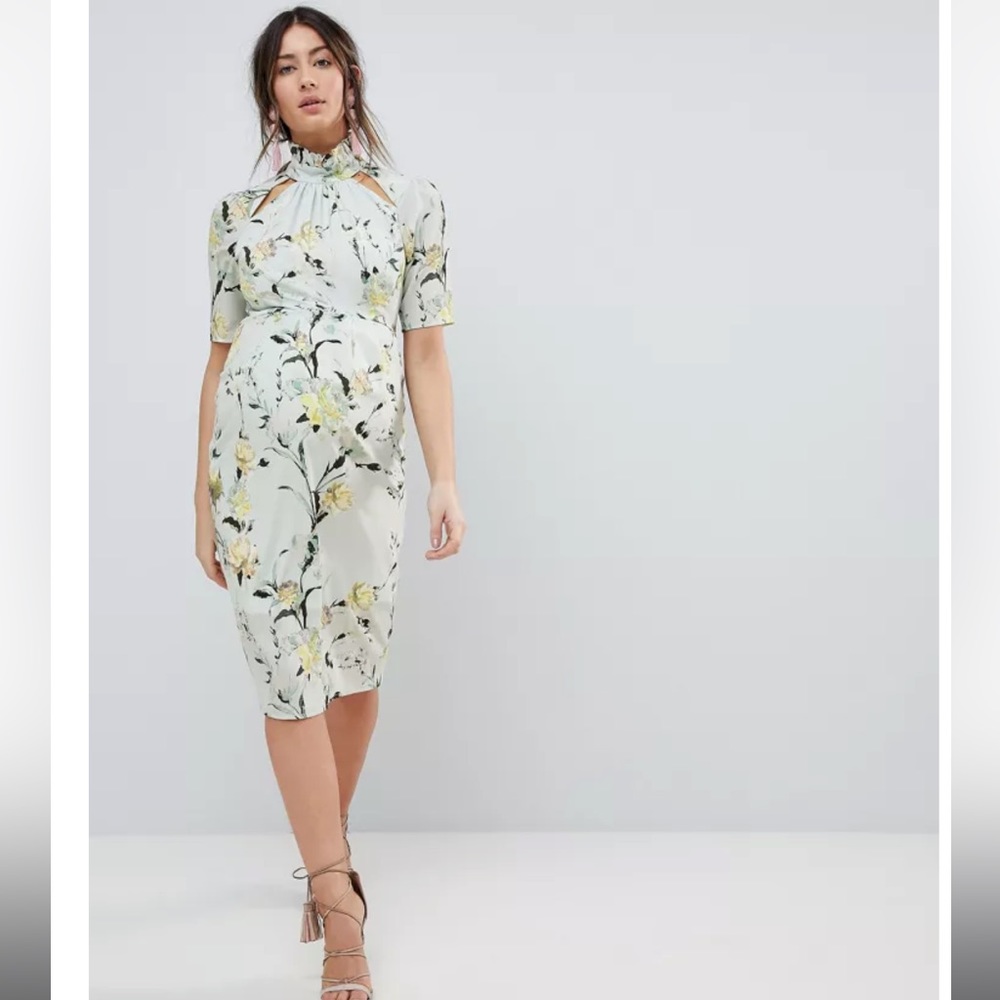 ASOS hope and ivy Maternity dress - Picture 3 of 8